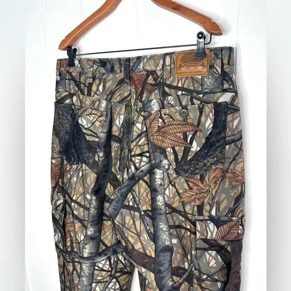 Vintage Cabelas Skyline Camo 2 piece Set - Insulated Hunting Jacket & Pants - Picture 15 of 15